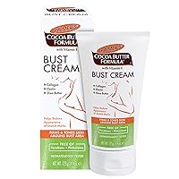 Cocoa Butter Formula Bust Cream for Pregnancy Skin Care with Vitamin E, 4.4 oz. (Pack of 3)