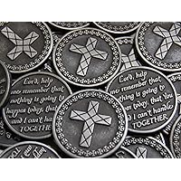 Set of 10 Lord Help Me Remember Pocket Token Coins