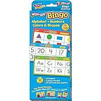 Alphabet, Numbers, Colors & Shapes Wipe-Off Bingo Game by TREND enterprises, Inc.