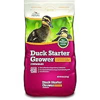 Manna Pro Duck Starter Grower | Duck Food, Duck Pellets, Chick Feed | 8 Pounds