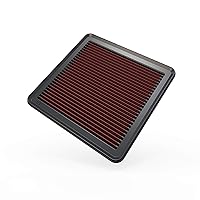 K&N Engine Air Filter: Increase Power & Acceleration, Washable, Replacement Car Air Filter: Compatible 2003-2019 Subaru H4/H6 1.5/2.0/2.5/3.6L (Forester, Legacy, Outback, Impreza, WRX, Levorg),33-2304