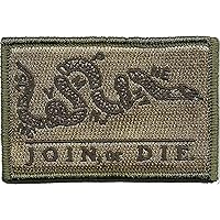 Join Or Die Tactical Patch - Multitan by Gadsden and Culpeper Join Or Die Tactical Patch - Multitan by Gadsden and Culpeper