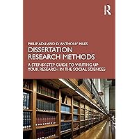 Dissertation Research Methods Dissertation Research Methods Paperback Kindle Hardcover