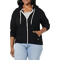 Volcom Women's Lil Zip Up Hooded Fleece Sweatshirt