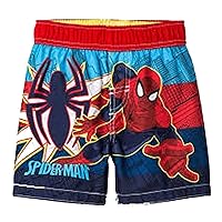 Marvel Spiderman Little Boys' Toddler Swim Trunks