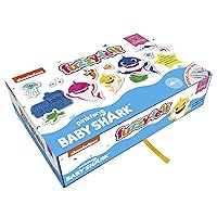 | Fuzzy-Felt - Baby Shark Drawer Set : Mix and Match Felt Pieces to Create Your Very own Baby Shark Pictures!| Preschool Toy| Ages 3+