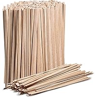 Perfect Stix 7 inch Wooden Square Coffee stirrers. Pack of 100 Count