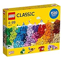 LEGO Classic Creative Building Blocks Kids ,Multi Color (1500 pcs) 10717