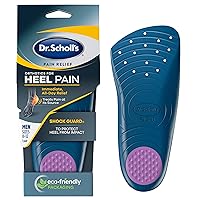 Dr. Scholl's Heel Pain Relief Orthotics // Clinically Proven to Relieve Plantar Fasciitis, Heel Spurs and General Heel Aggravation (for Men's 8-12, Also Available for Women's 5-12)
