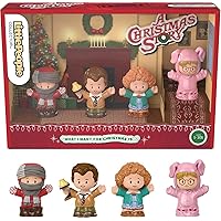 Little People Collector A Christmas Story Special Edition Figure Set in Display Gift Box for Adults & Fans, 4 Figurines