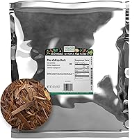 Frontier Co-op Pau d'Arco Bark, Cut & Sifted, Kosher, Non-irradiated | 1 lb. Bulk Bag | Tabebuia impetiginosa (Mart. ex DC.)