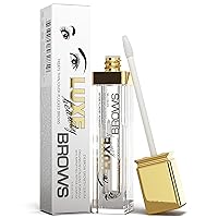 LUXE BEAUTY BROWS Eyebrow Growth Serum - Revitalizing Brow Growth Formula Treats Thin and Over-Plucked Brows - 0.23 Ounce (Pack of 1)