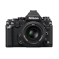 Nikon Df 16.2 MP CMOS FX-Format Digital SLR Camera with Auto Focus-S NIKKOR 50mm f/1.8G Fixed Special Edition Lens (Black)