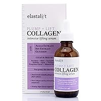 Elastalift Collagen Serum For Face | Collagen Face Serum For Skin Tightening Helps Lift, Plump, & Firm Sagging Skin | Serums For Skin Care | Anti Wrinkle Boost, Fragrance Free, 1.75 Fl Oz