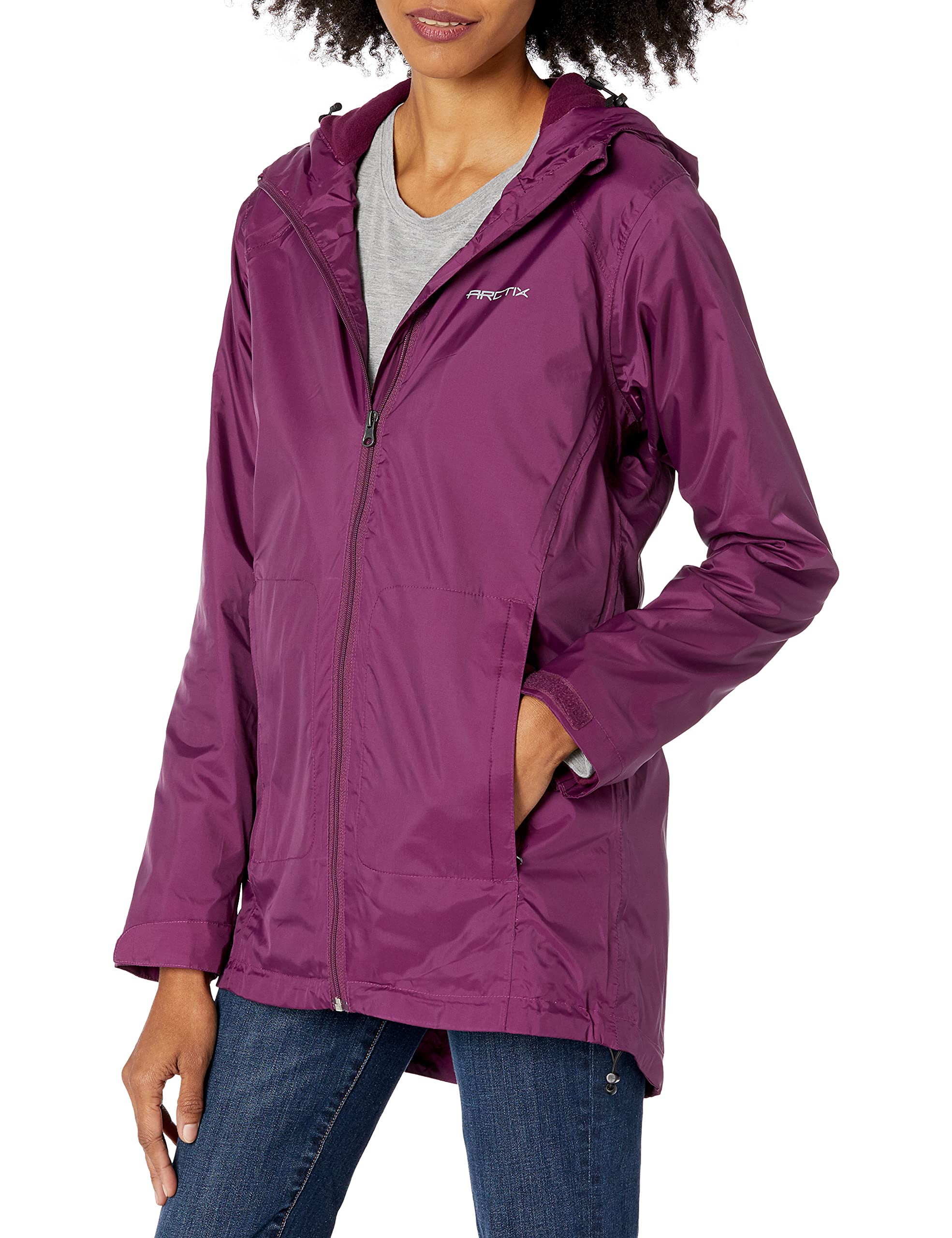 Arctix Women's Valley Fleece Lined Rain Jacket