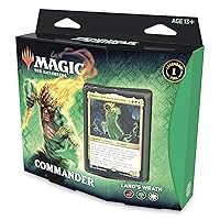 Magic: The Gathering Zendikar Rising Commander Deck – Land's Wrath | 100 Card Ready-to-Play Deck | 1 Foil Commander | Red-Green-White