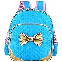 Toddler Preschool Bag Kindergarten Kids Backpack for Little Girls 11 inches (Blue)