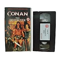 Conan the Destroyer VHS Conan the Destroyer VHS VHS Tape Blu-ray DVD 4K
