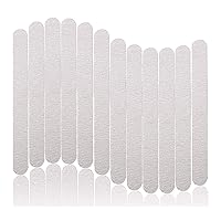 50pcs Wooden Nail Files 180/240 Grit for Natural Nail, Bending Without Breaking