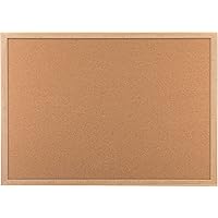 U Brands Cork Bulletin Board, 23 x 35 Inches, Light Birch Wood Frame