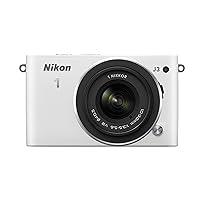 Nikon 1 J3 14.2 MP HD Digital Camera with 10-30mm VR 1 NIKKOR Lens (White) Japan Import