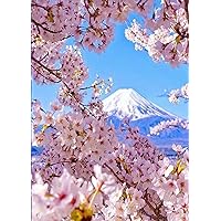 Wooden Jigsaw Puzzle 6000 Pieces-Fuji Sakura-Puzzle Challenge Game Home Wall Decor