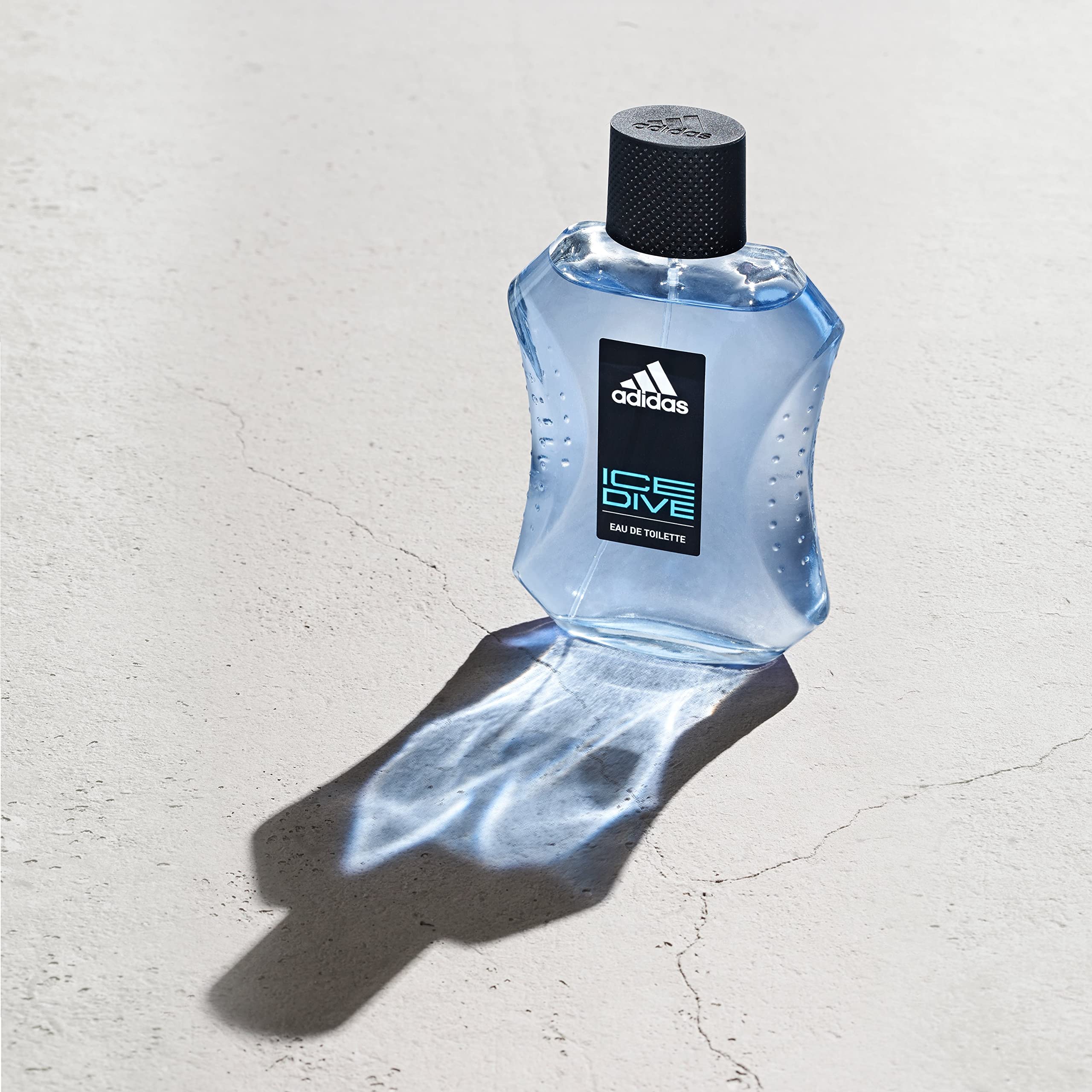 adidas Ice Dive Eau De Toilette Spray for Men, 3.4 fl oz