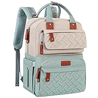 Diaper Bag Backpack, Baby Diaper Bag for Girls Boys, Multipurpose Baby Backpack for Women, Large Baby Essentials Travel Bag with Insulated Pockets and Stroller Straps