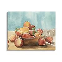 Stupell Industries Kitchen Peaches Still Life Canvas Wall Art by Alicia Longley
