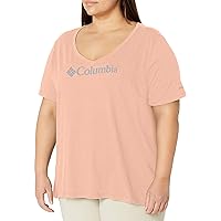 Columbia Women's Mount Rose Relaxed Tee Shirt, Jersey Cotton Blend