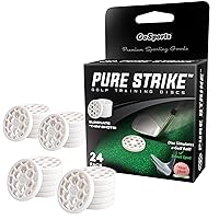 Golf Pure Strike Golf Training Discs 24 Pack - Eliminate Thin Shots!