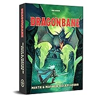 Free League Publishing Dragonbane: RPG Core Set - Mirth & Mayhem Boxed Set, Free League Publishing, Includes-Dice, Rulebook, Map & More