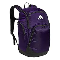 adidas 5-Star 2.0 Backpack for Multi-Sport Practice, Travel and Game-Day, Team Collegiate Purple, One Size