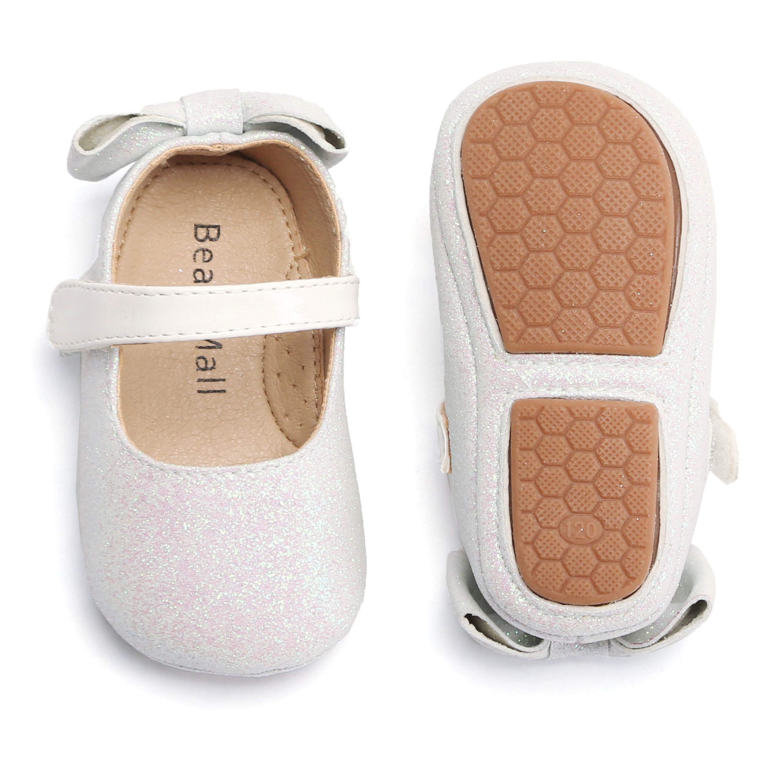 Soft Sole Baby Shoes - Infant Baby Walking Shoes Moccasins Rubber Sole Crib Shoes