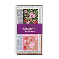 Galison Liberty 2-in-1 Game Set Aurora from Galison - Ludo and Backgammon Set with Liberty's Iconic Floral Design, Sturdy Storage Box, Perfect for Game Night, Makes a Great Gift Idea