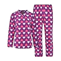 Women's Fleece Pajamas Set Giftable Coral or Micro Fleece Warm Plus