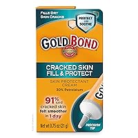 Gold Bond Medicated Cracked Skin Cream 0.75 oz., Fill & Protect Skin Protectant Cream