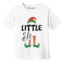 Elf Christmas Personalized Santa Merry Xmas Youth Girls Boys T-Shirt Gifts