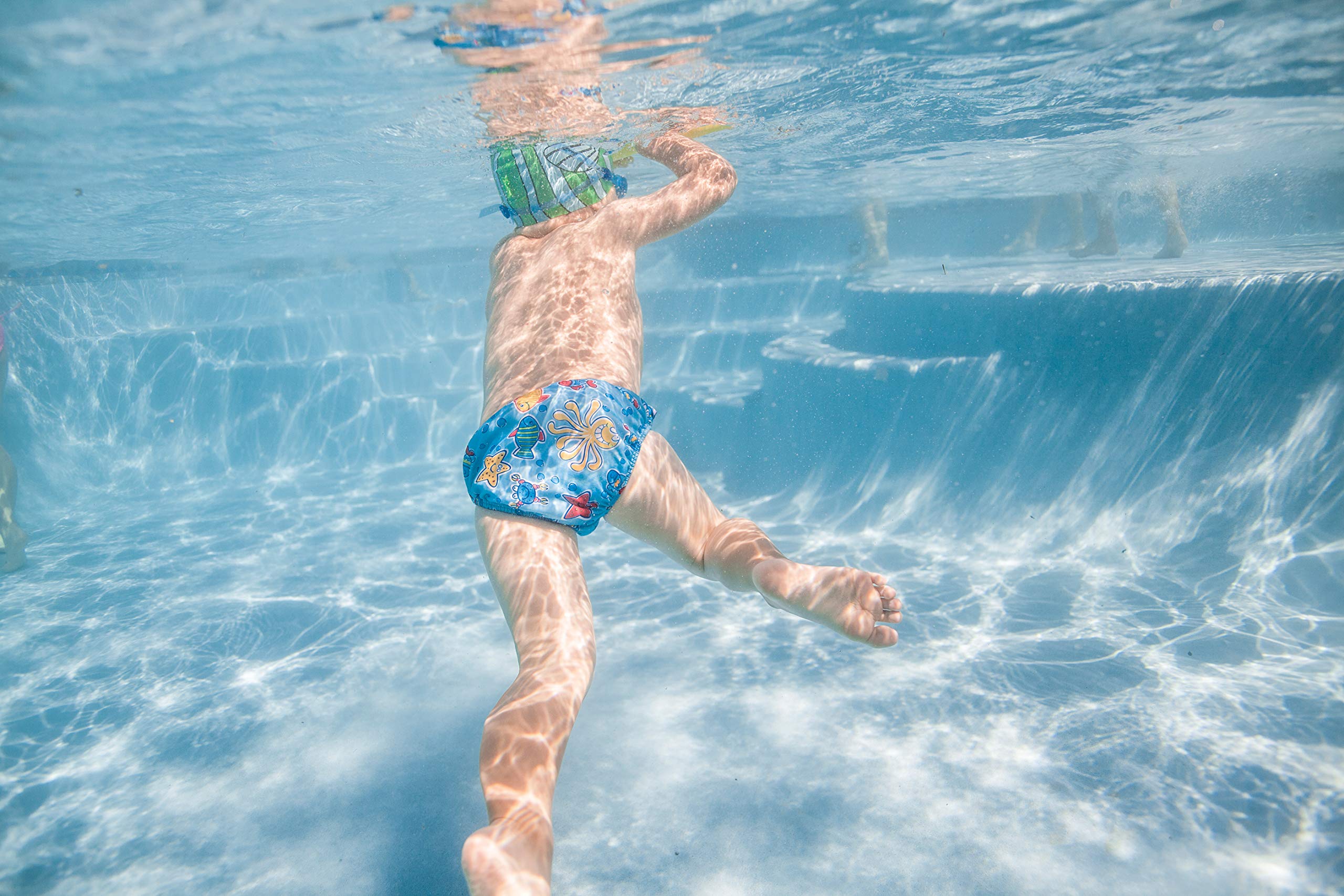 i play. Baby-Boys Snap Reusable Swim Diaper