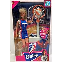 WNBA Basketball Blonde Barbie Doll by Mattel