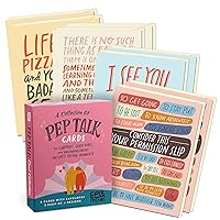 Em & Friends Pep Talk Cards, Funny Greeting Cards & Encouragement Cards with Envelopes (Box of 8)