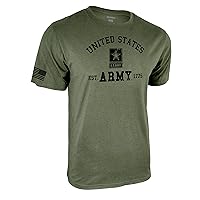 Icon Sports Mens U.S. Army Graphic Logo Short Sleeve Cotton T-Shirt