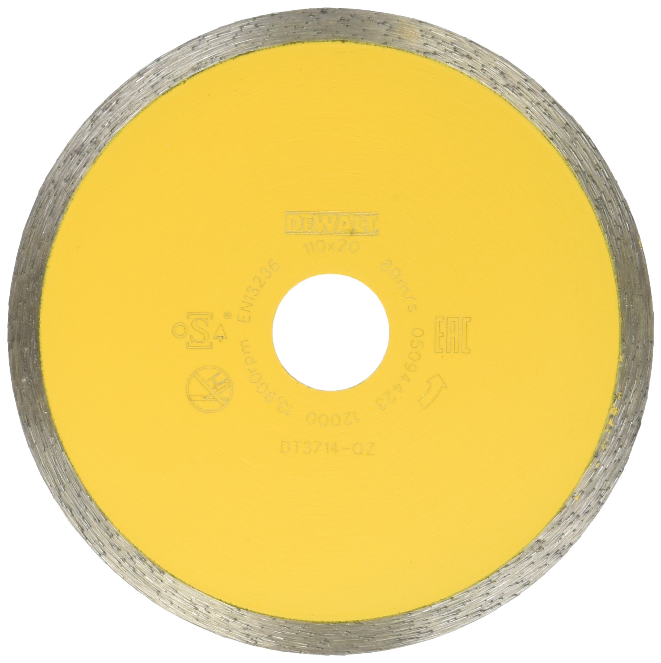 Dewalt DT3714-QZ"Wet & Dry" 4.33" Diamond Disc