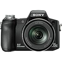 Sony Cyber-shot DSCH50 9.1 MP Digital Camera with 15x Optical Zoom with Super Steady Shot