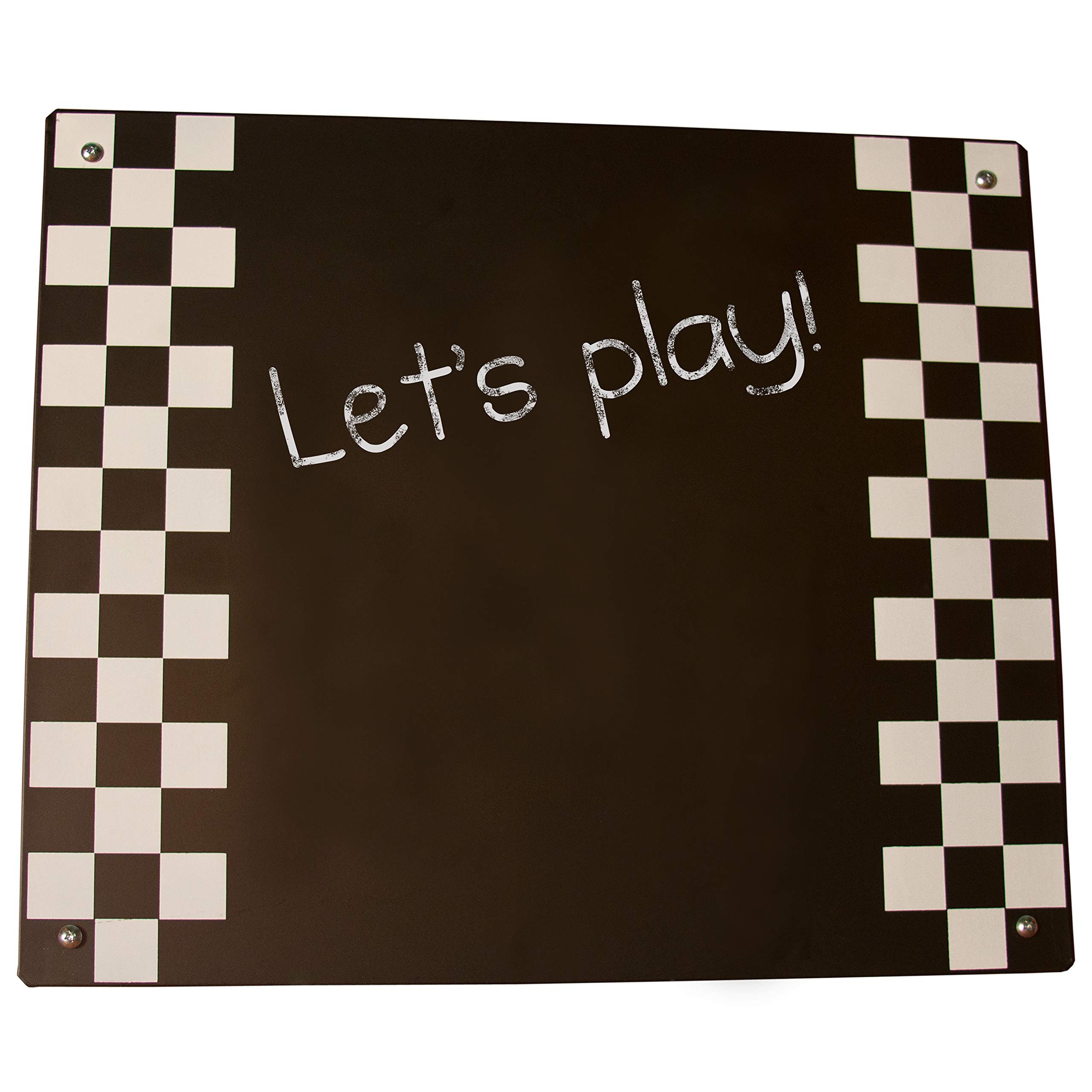 Gorilla Playsets 07-0018 Metal Chalkboard Kit Swing Set Attachment - Black