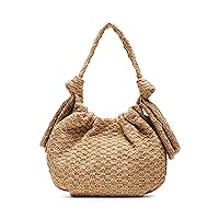 Steve Madden Bpalm Knotted Tote, Natural Raffia