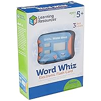 Learning Resources Electronic Flash Card Game, Handheld Word Building Game for Kids, Electronic Learning Games, Ages 5+