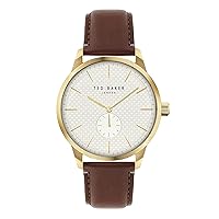 Ted Baker Gents Brown Eco-Leather Strap Watch (Model: BKPBTS3019I)