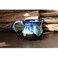 Coffee mug, pottery mug, Unique mug, 20 Oz, handmade ceramic mug, coffee lover, coffee mug pottery, Personalized mug, unique gift