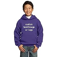INK STITCH Youth Design Your Own Hooded Custom Hoodie Sweatshirts -26 Colors